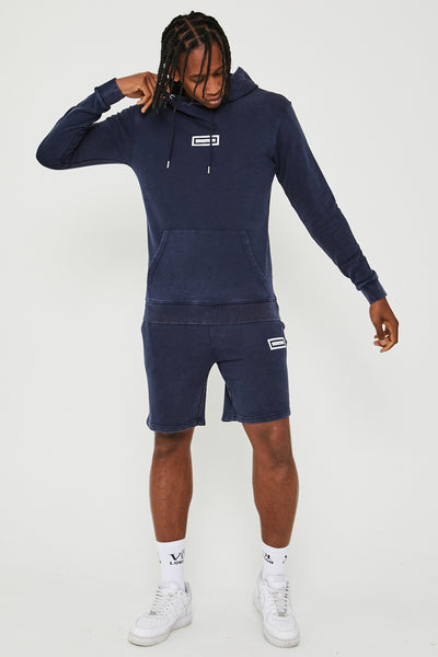 Orton Street Triple Set Short Tracksuit - Navy