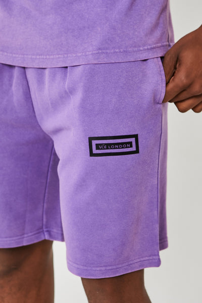 Orton Street Triple Set Short Tracksuit - Purple