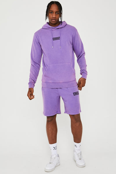 Orton Street Triple Set Short Tracksuit - Purple