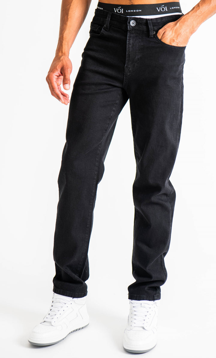 Howland Original Straight Jeans - Schwarz