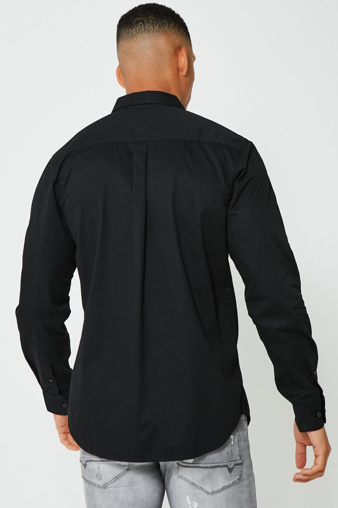 Portland Long Sleeve Shirt - Black