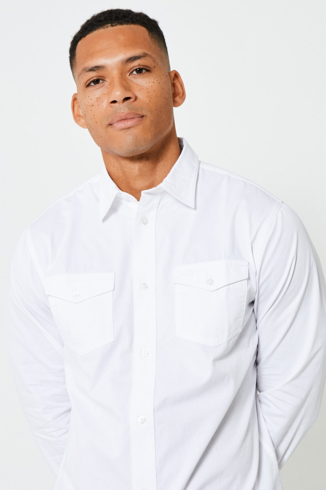 Portland Long Sleeve Shirt - White