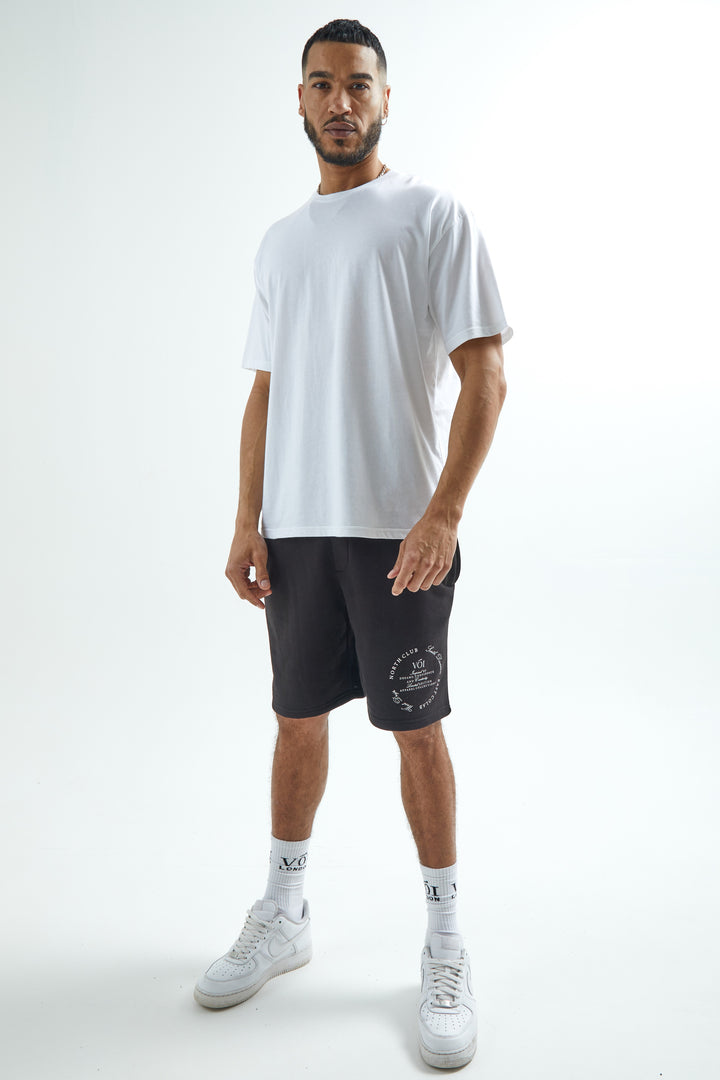 Camberwell T-Shirt & Shorts Set - White/Black