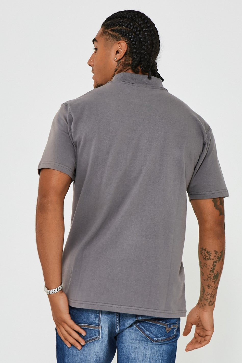 Rex Polo Shirt - Dark Grey