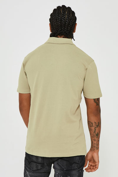 Rex Polo Shirt - Light Olive