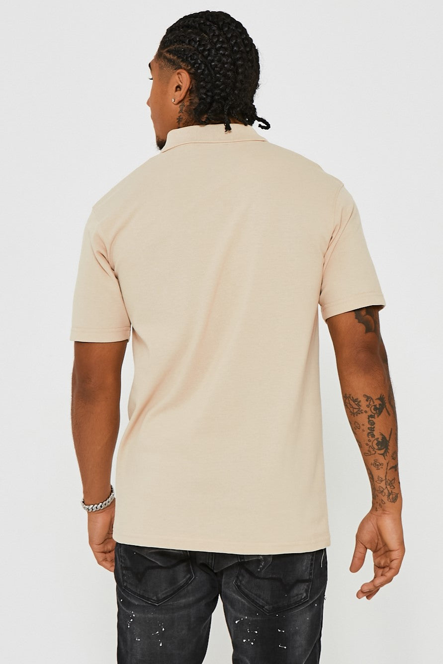 Rex Polo Shirt - Stone