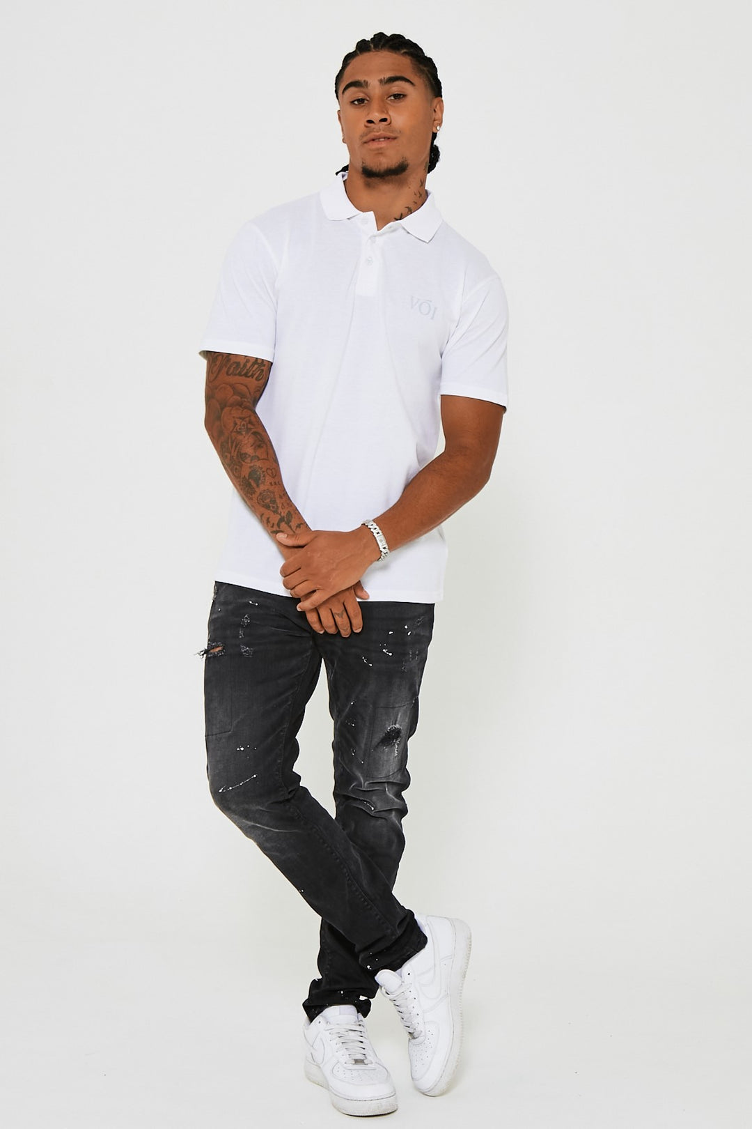 Rex Polo Shirt - White