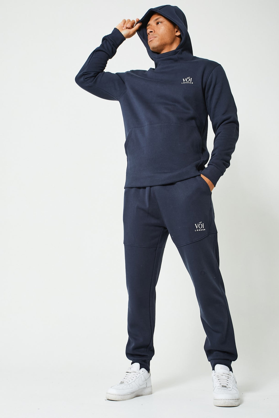 Rowland Street Fleece Tracksuit - Navy