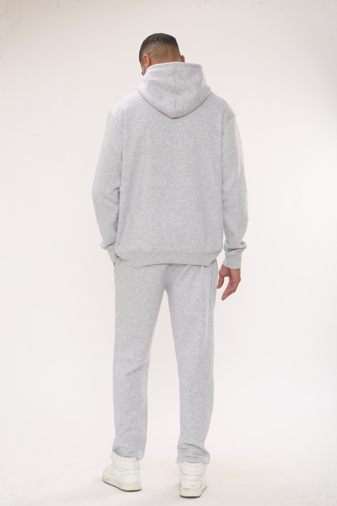 Mason Fleece Tracksuit - Grey Marl