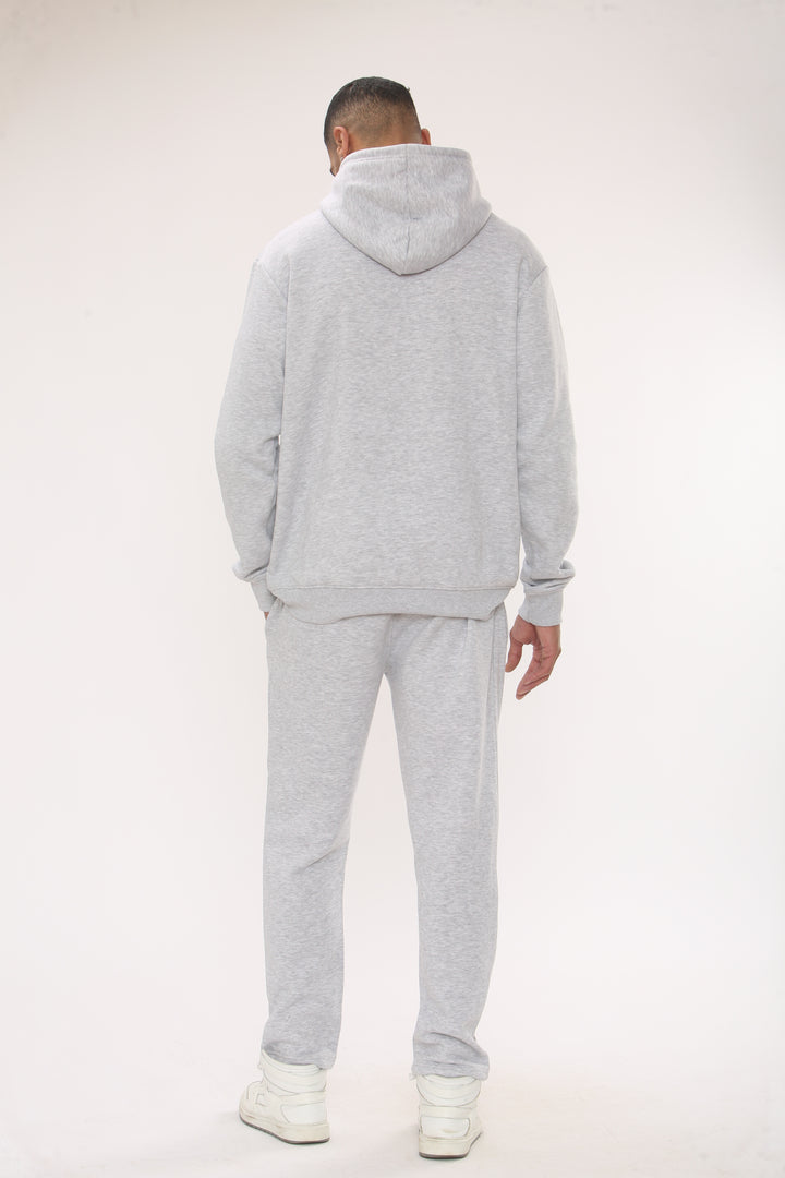 Mason Fleece Tracksuit - Grey Marl
