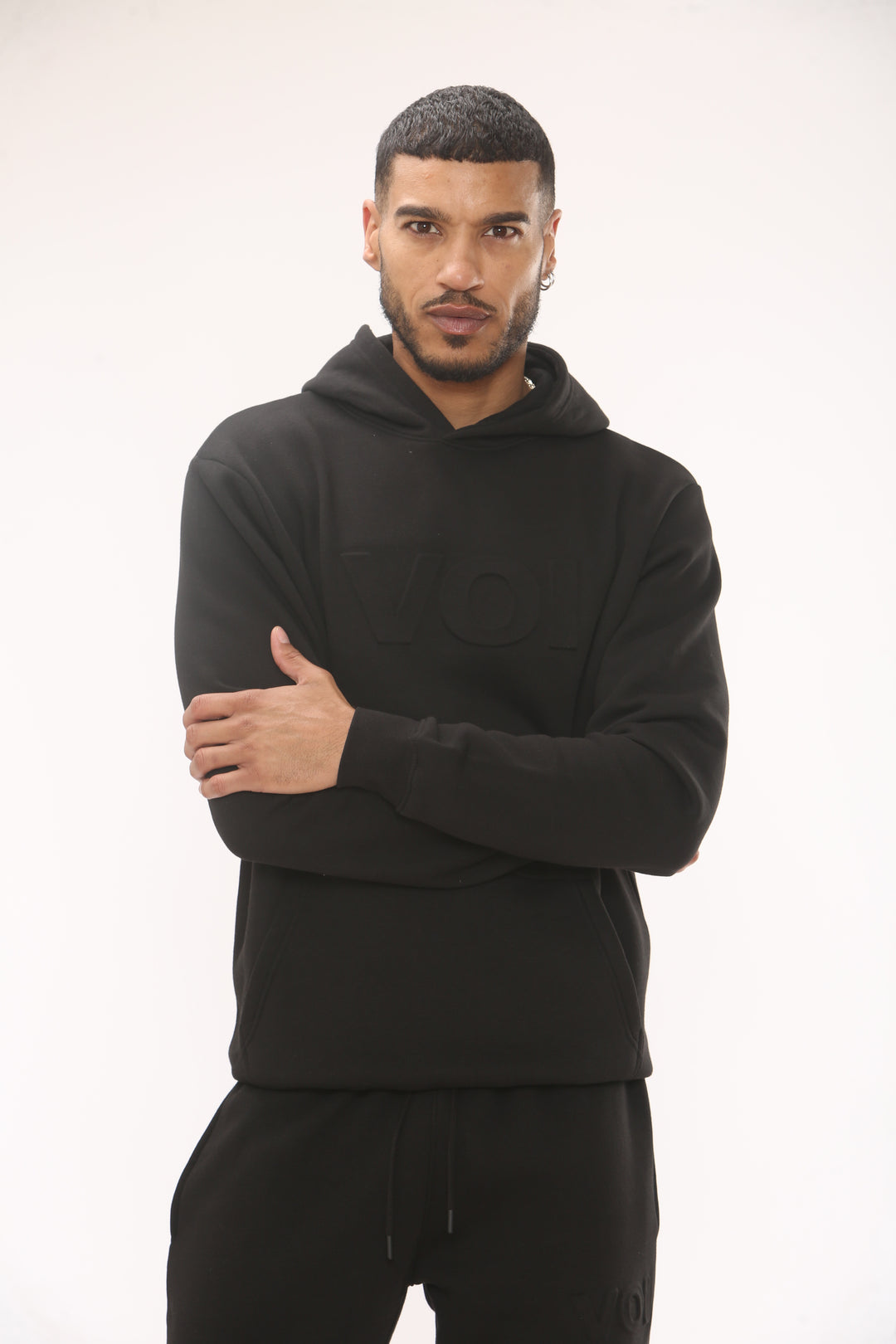 Temple Fleece Tracksuit - Black