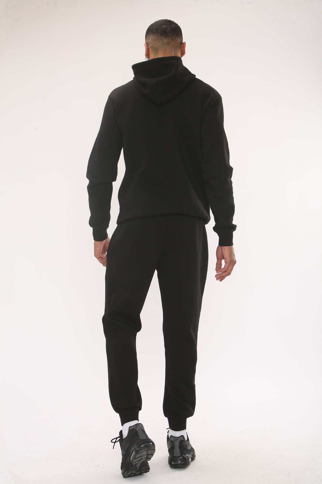 Temple Fleece Tracksuit - Black