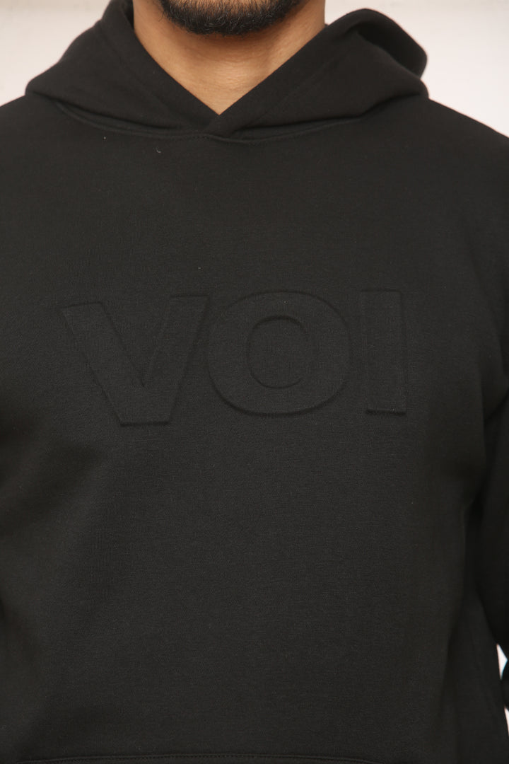 Temple Fleece Tracksuit - Black