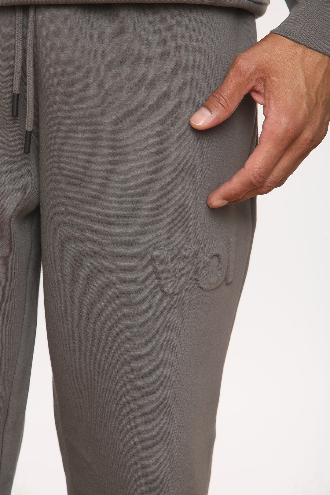 Temple Fleece Tracksuit - Pewter