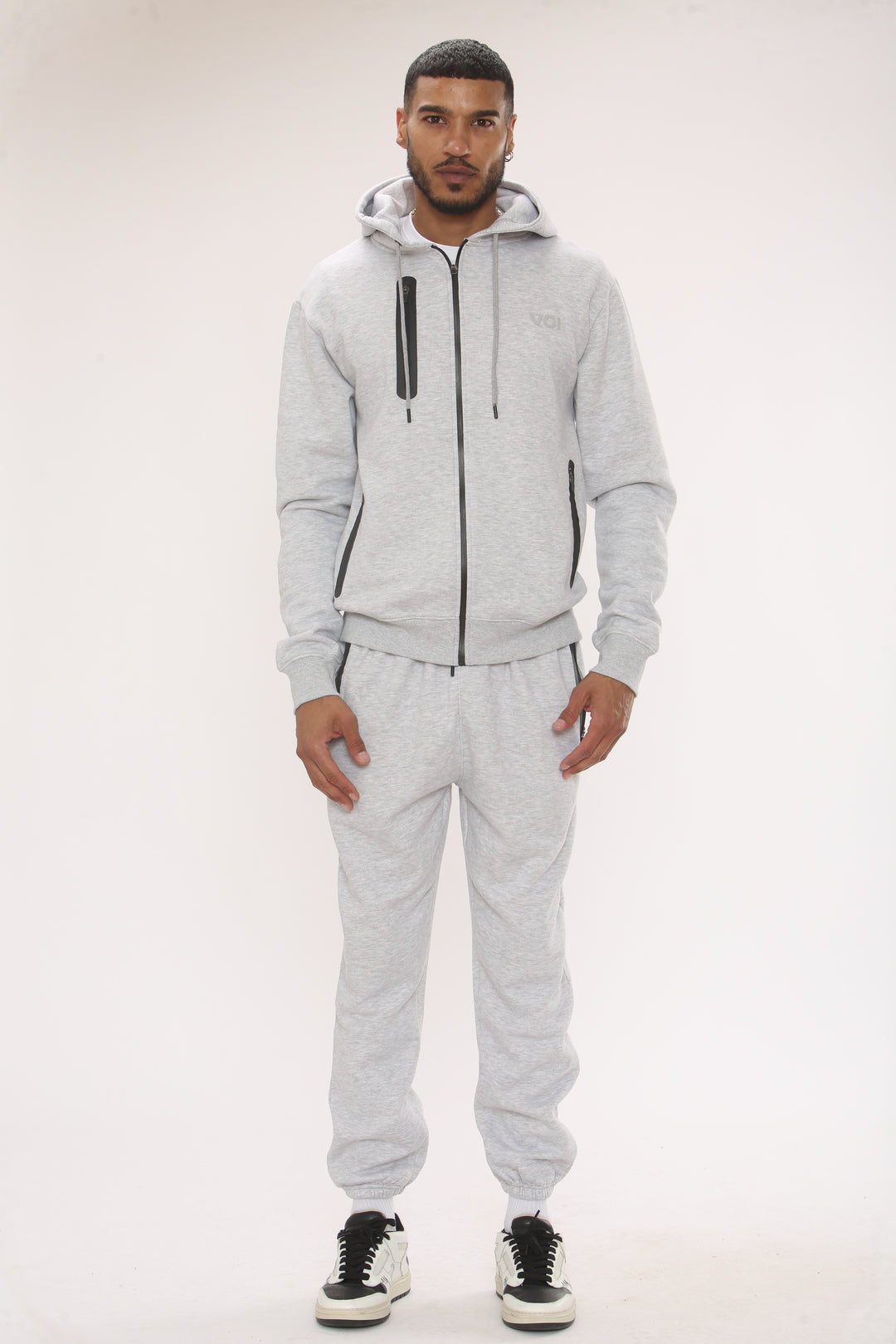 Oakwood Fleece Zip Tracksuit - Grey