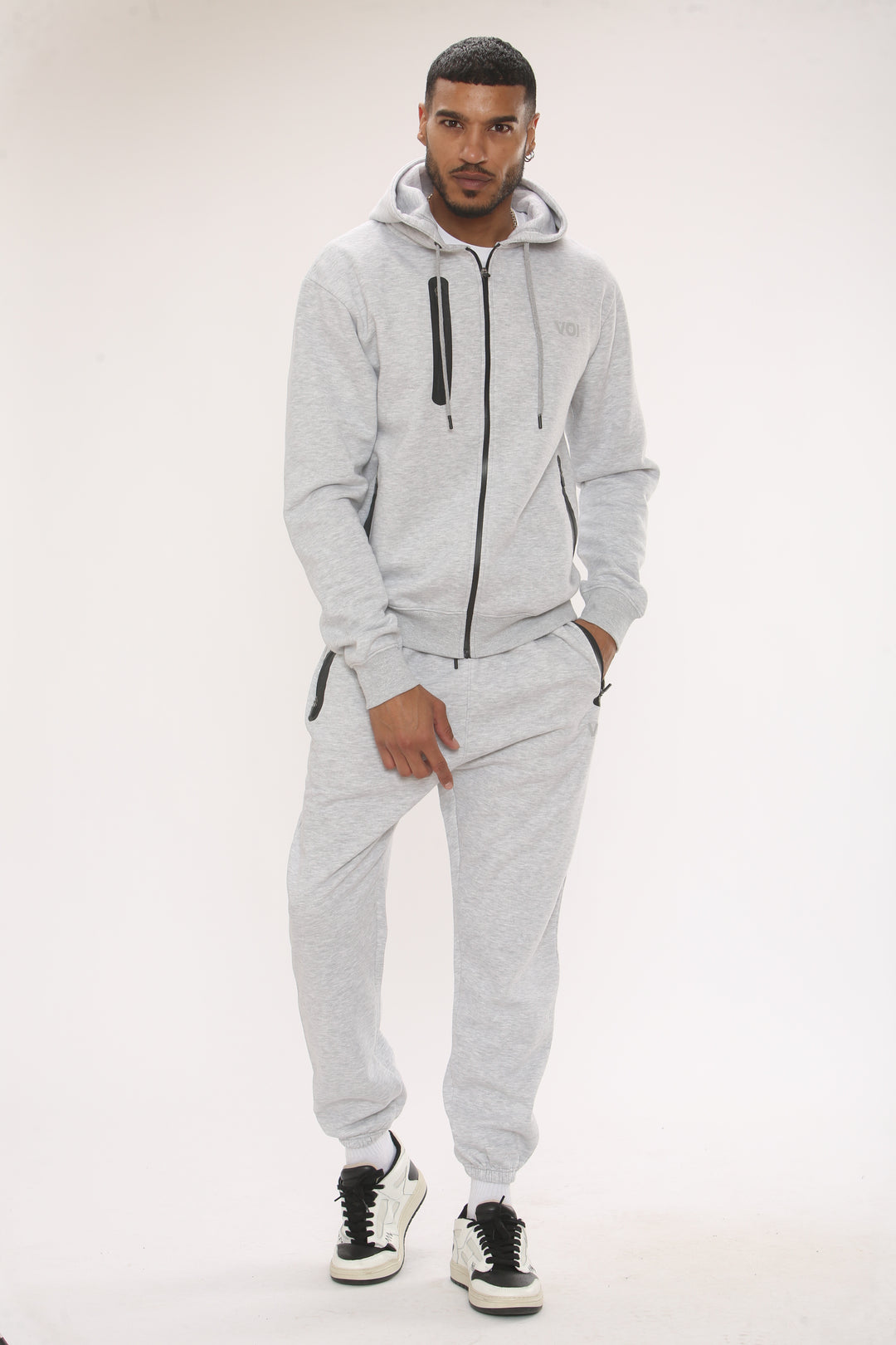 Oakwood Fleece Zip Tracksuit - Grey