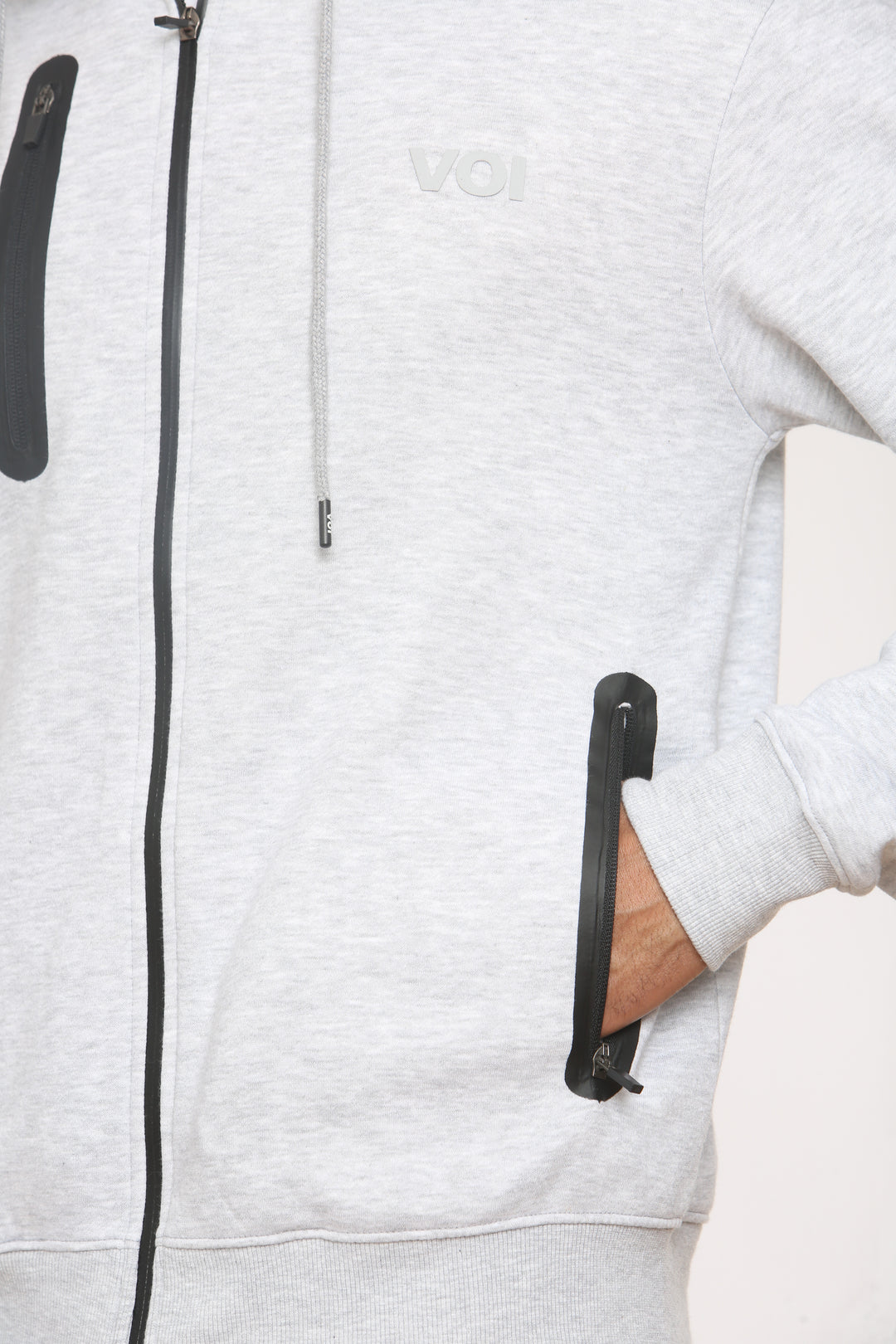 Oakwood Fleece Zip Tracksuit - Grey