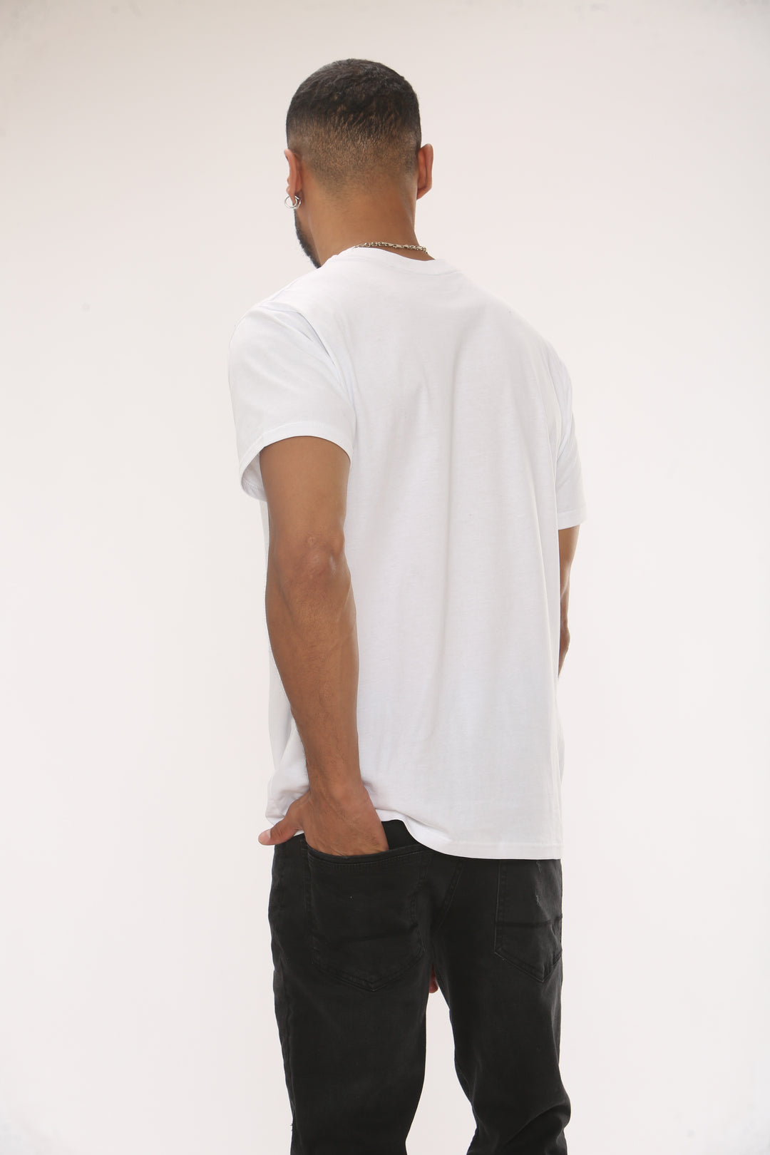 Capital Regular Fit Cotton T-Shirt - White