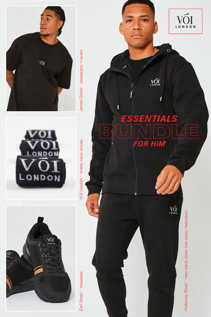 Mens Guildford Essential Bundle - Black