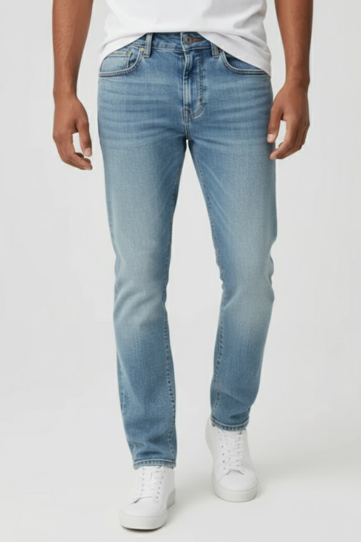Motion Straight Fit Jeans - Light Blue