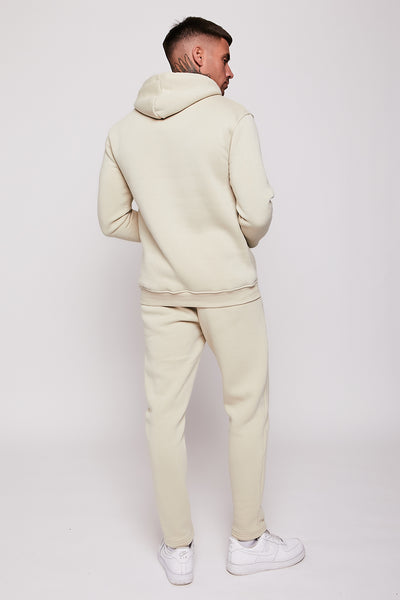 Holloway Road Over the Head Hoody Tracksuit - Sand
