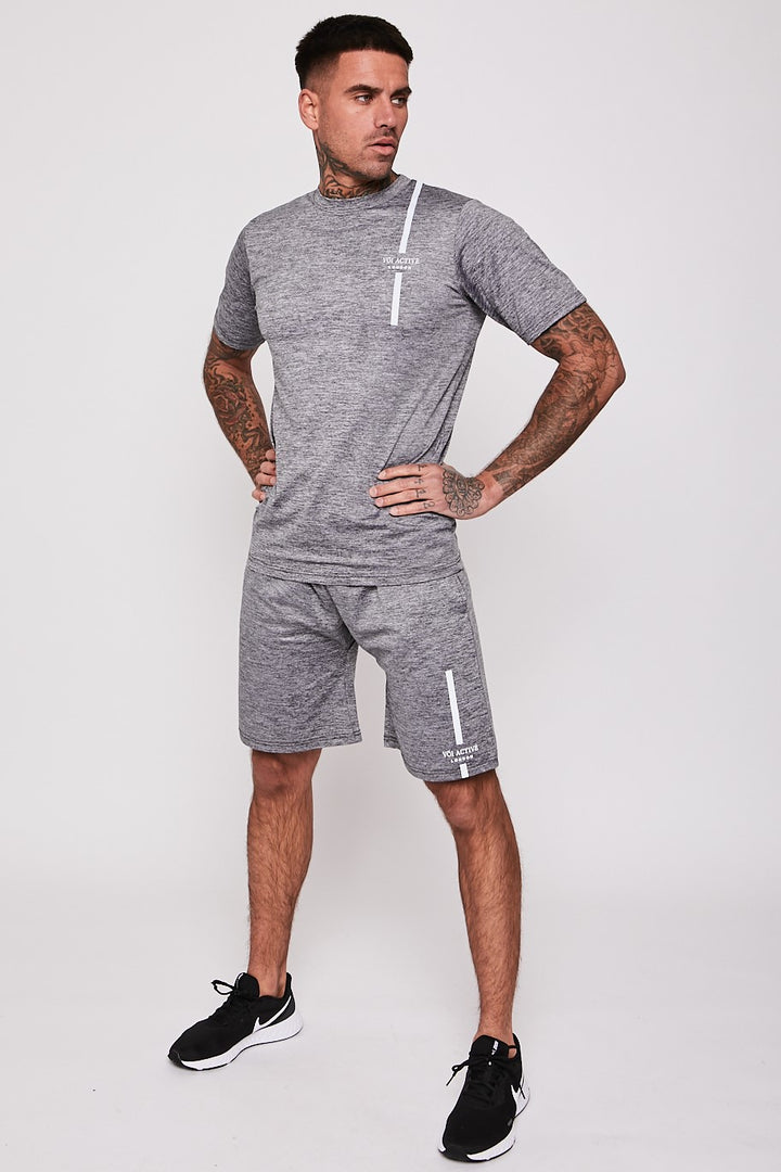 Theydon Bois Triple Set Activewear - Grey