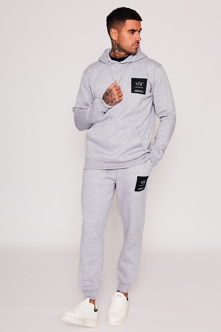 Canning Town Tracksuit - Grey Marl