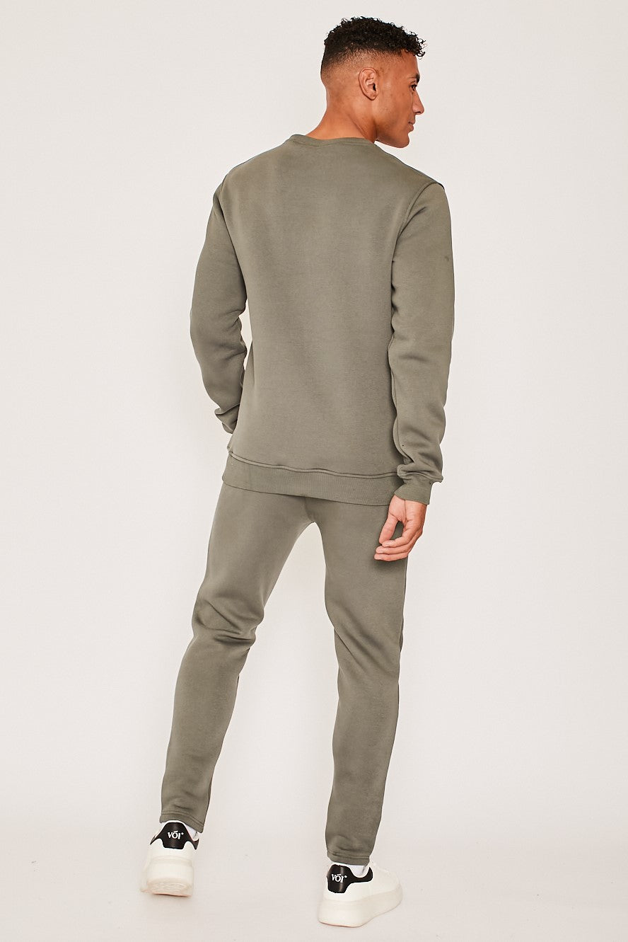 Homerton Crew Tracksuit- Khaki