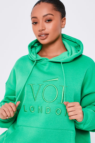 Essential Oversized Tracksuit - Island Green