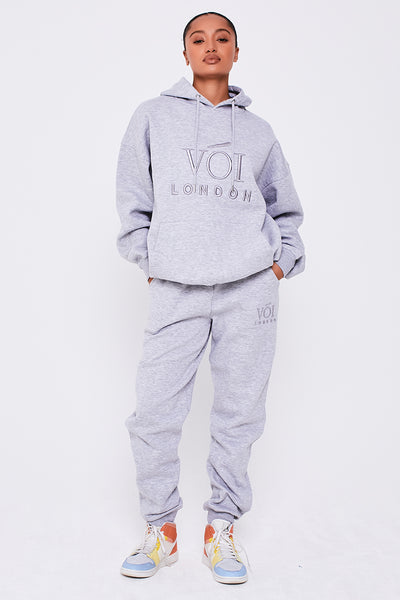 Essential Oversized Tracksuit - Grey