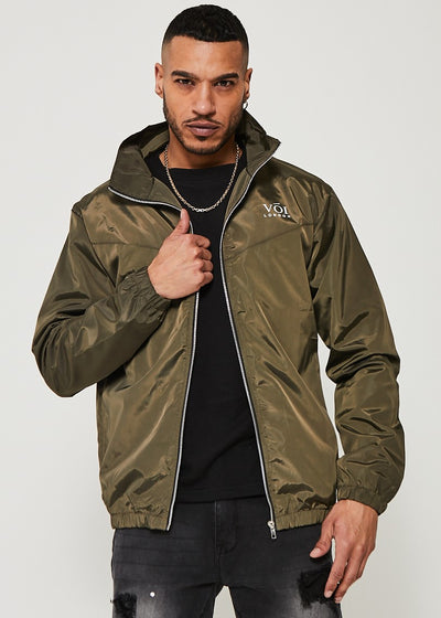 Ashbridge Full Zip Jacket - Khaki