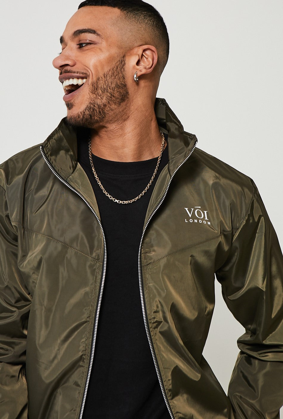 Ashbridge Full Zip Jacket - Khaki