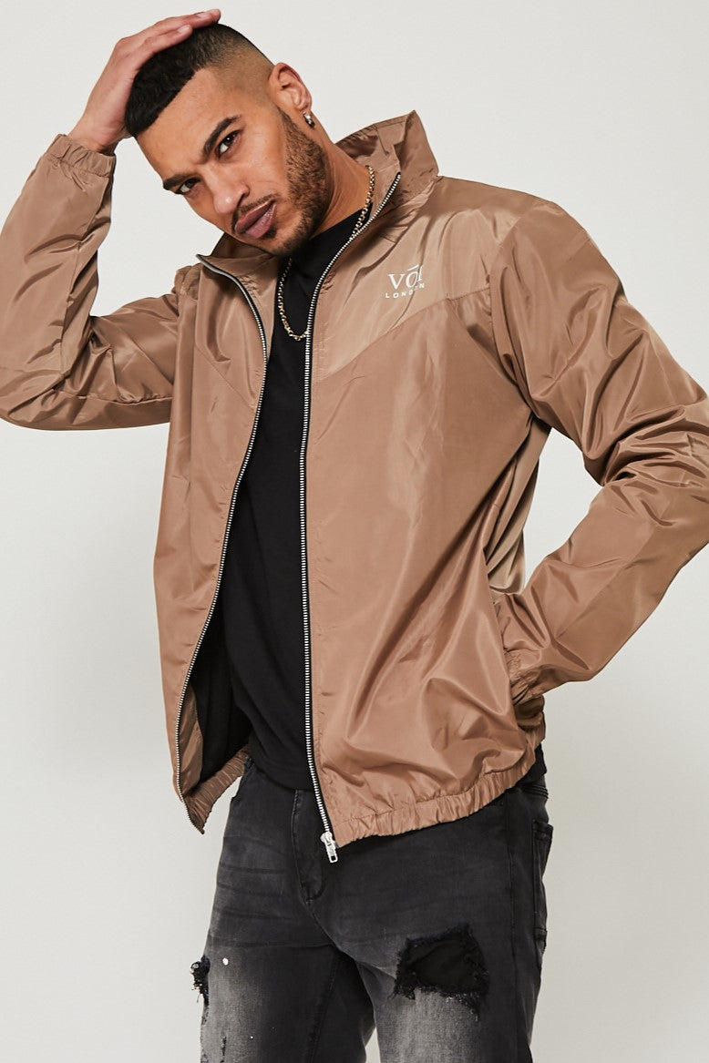 Ashbridge Windbreaker Jacket - Stone