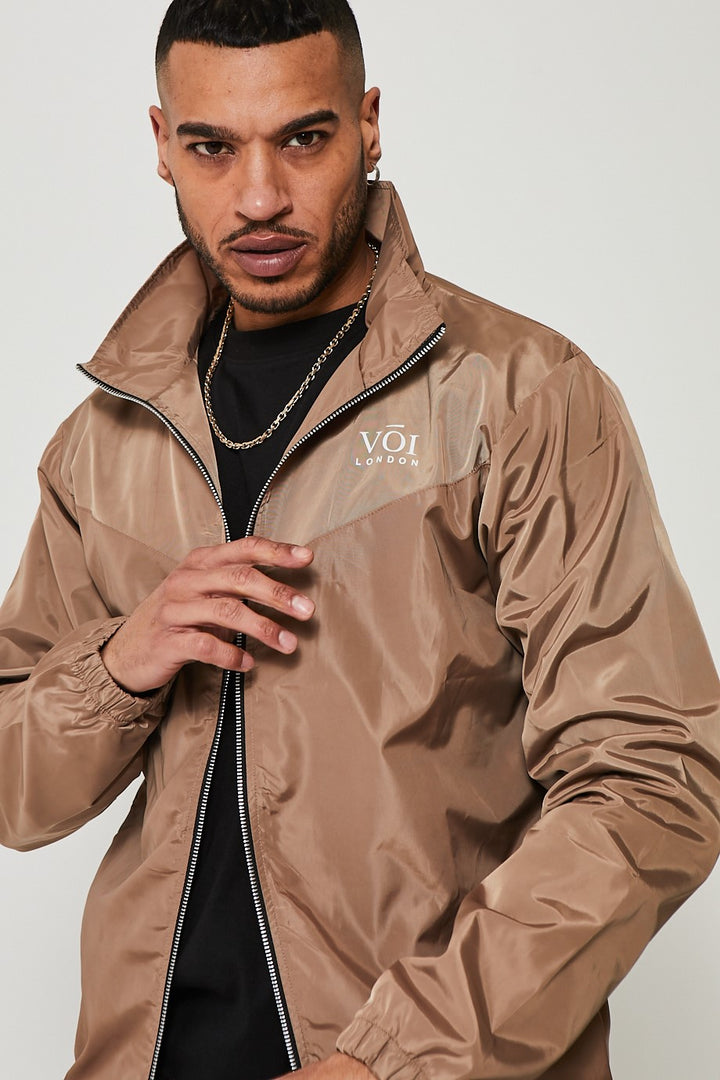 Ashbridge Windbreaker Jacket - Stone
