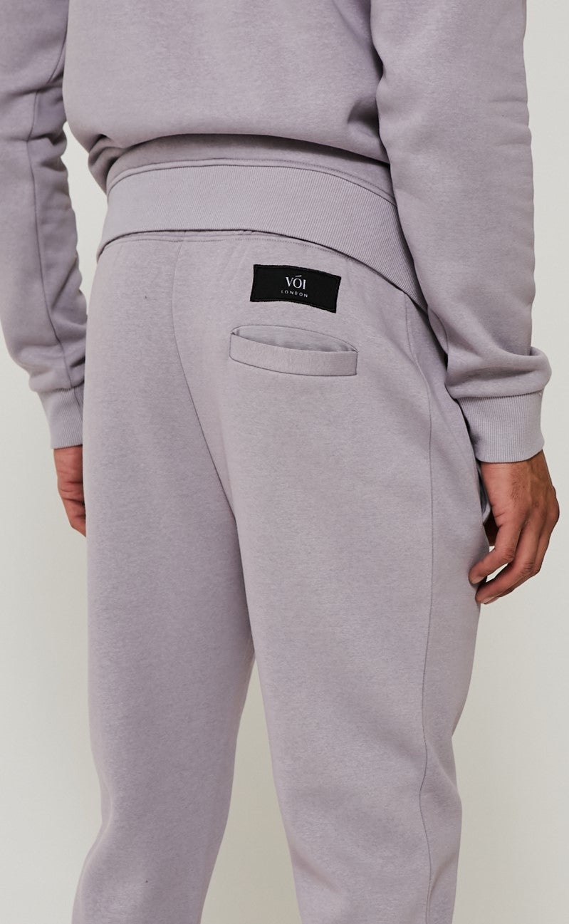 Holloway Road Over the Head Hoody Tracksuit- Heather Grey
