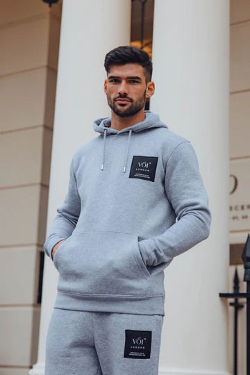Canning Town Tracksuit - Grey Marl