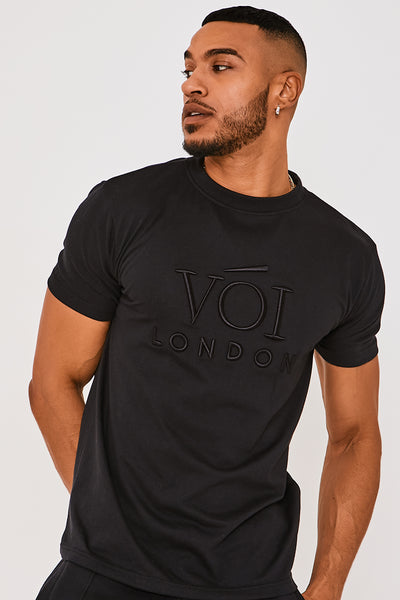 Pinner T-Shirt & Jogger Set - Black