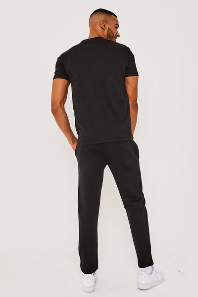Pinner T-Shirt & Jogger Set - Black