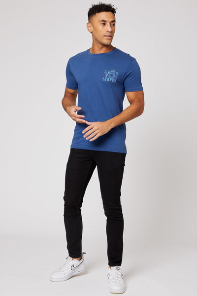Manor House T-Shirt - Blue