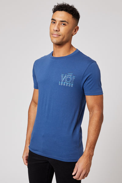 Manor House T-Shirt - Blue