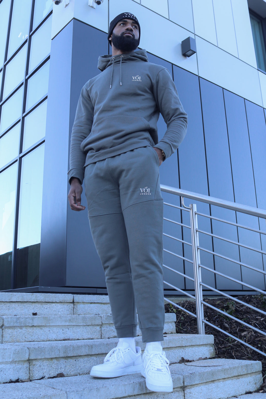 Cross Harbour Tracksuit - Khaki