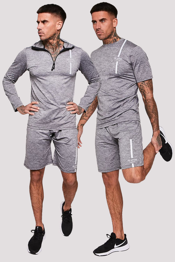 Theydon Bois Triple Set Activewear - Grey