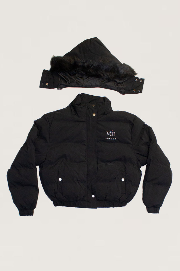 Victoria Puffer Jacket - Black